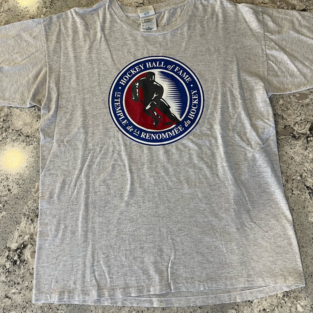 Vintage 90s Hockey Hall of Fame T-Shirt